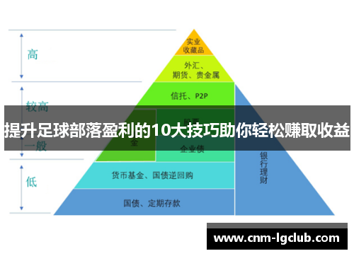 提升足球部落盈利的10大技巧助你轻松赚取收益